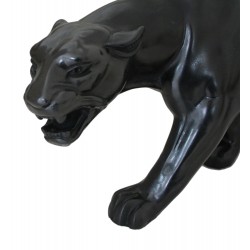 Sculpture Panthère Noire "Jaguar"